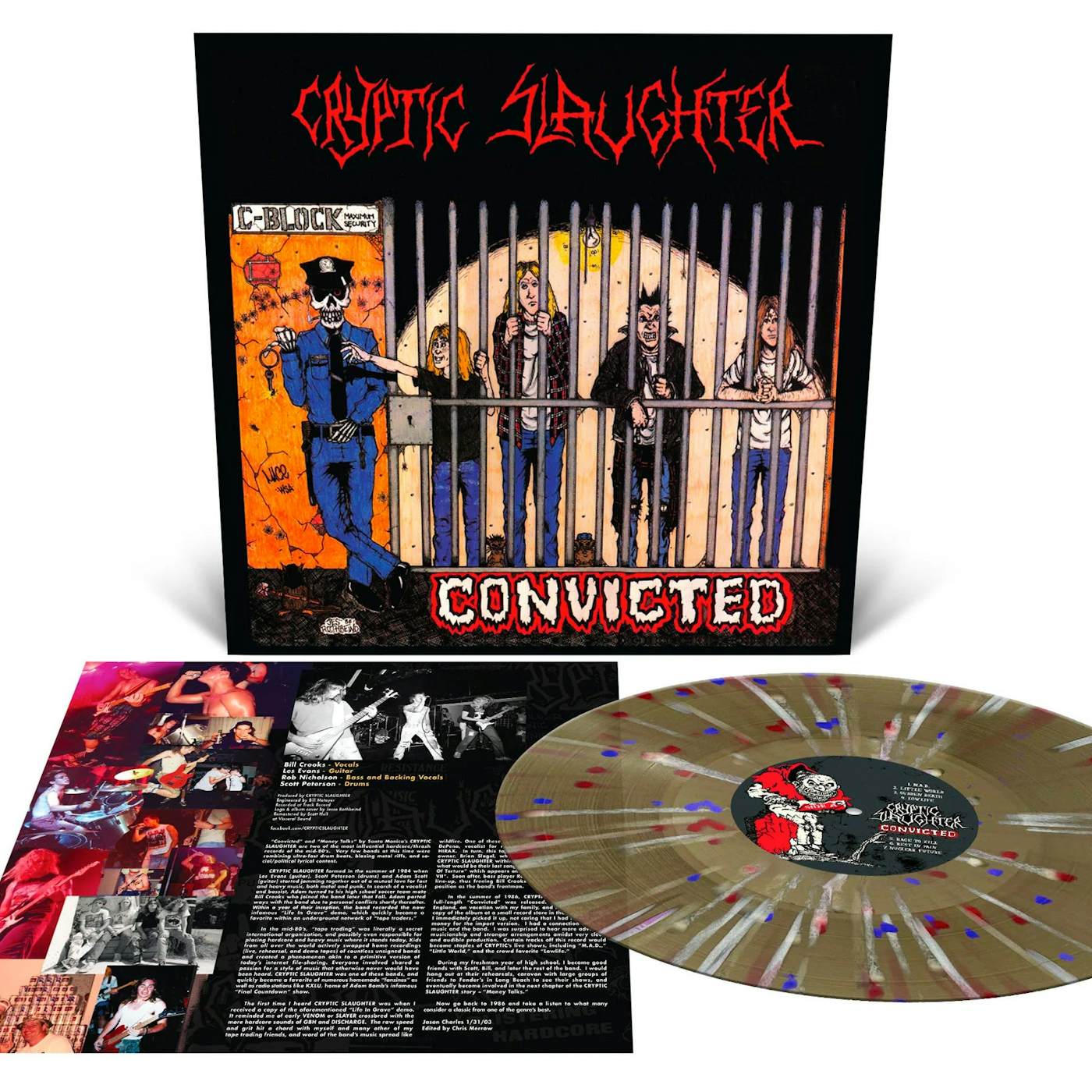 Cryptic Slaughter "Convicted" 12" (Vinyl)