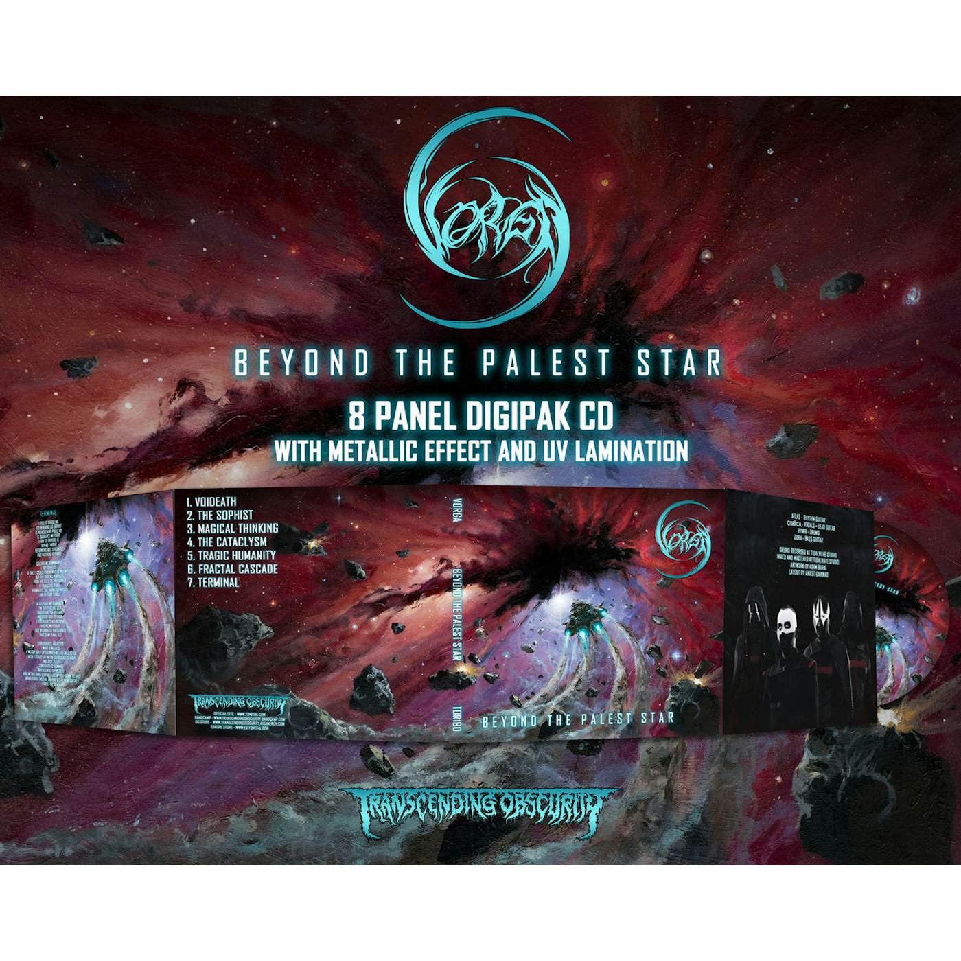 Vorga "Beyond The Palest Star" Hand-numbered Edition CD