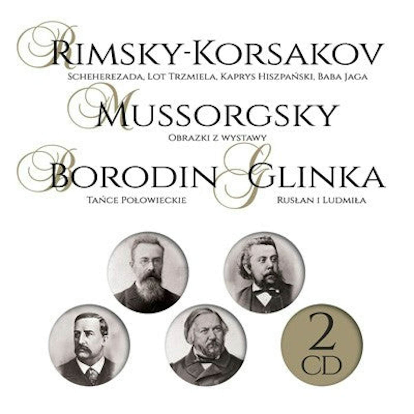 Rimsky-Korsakov SCHEHERZADA, LOT TRZMIELA - RIMSKY KORSAKOV MUSSORGSKY BORODIN GLINKA (CD)