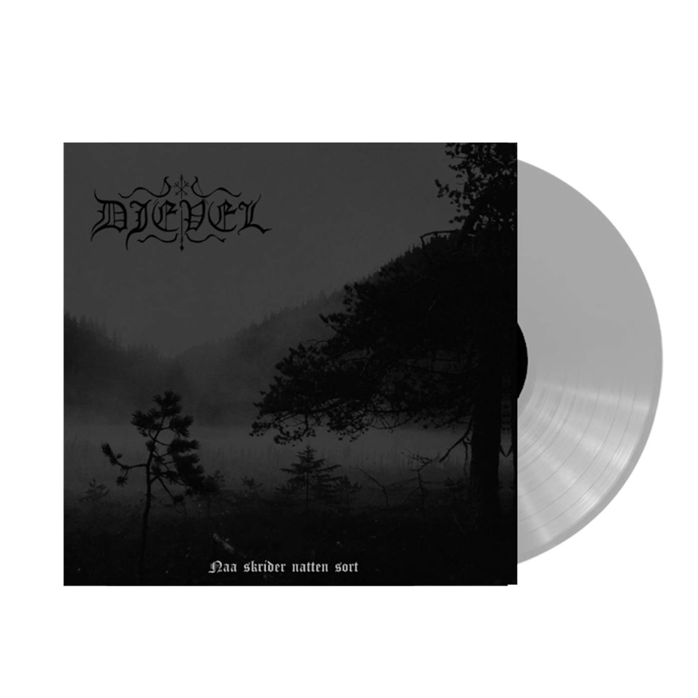 Djevel - Naa Skrider Natten Sort (Grey Vinyl)
