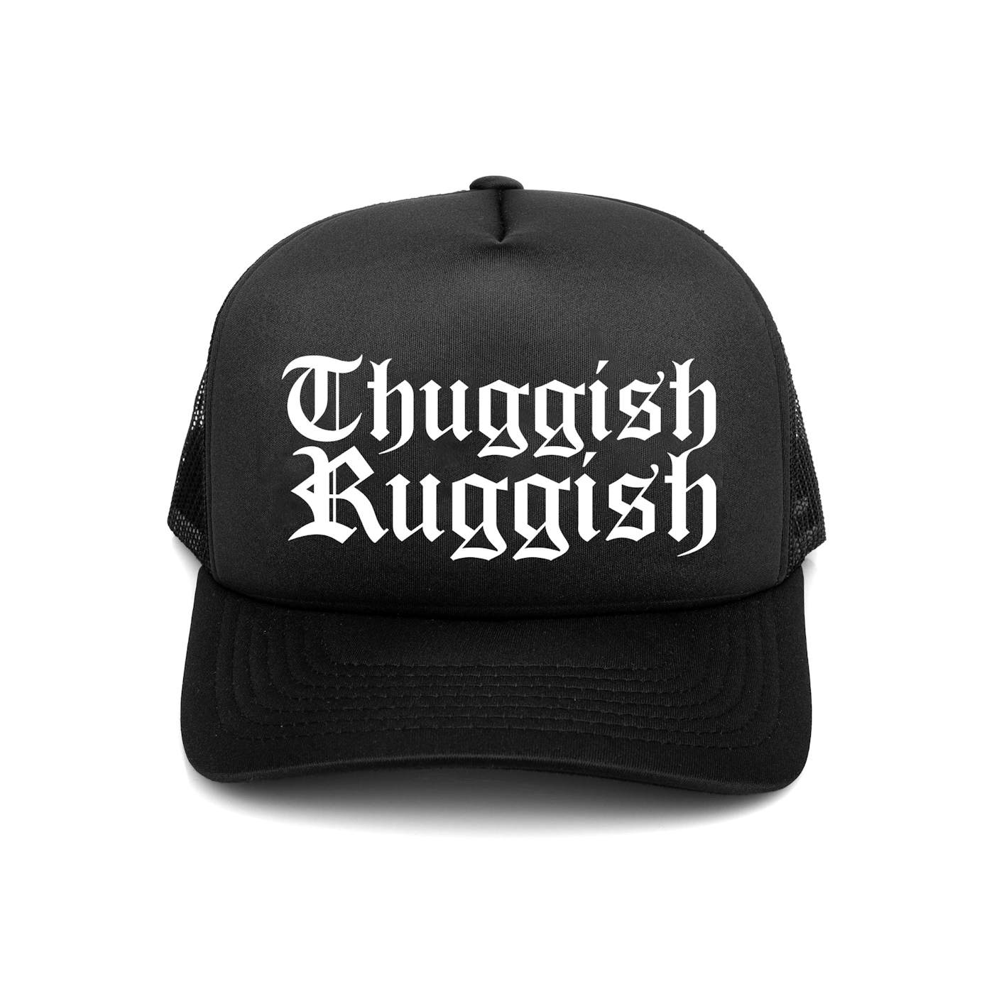 Bone Thugs-N-Harmony Thuggish Ruggish  "White Logo" Black Trucker Hat