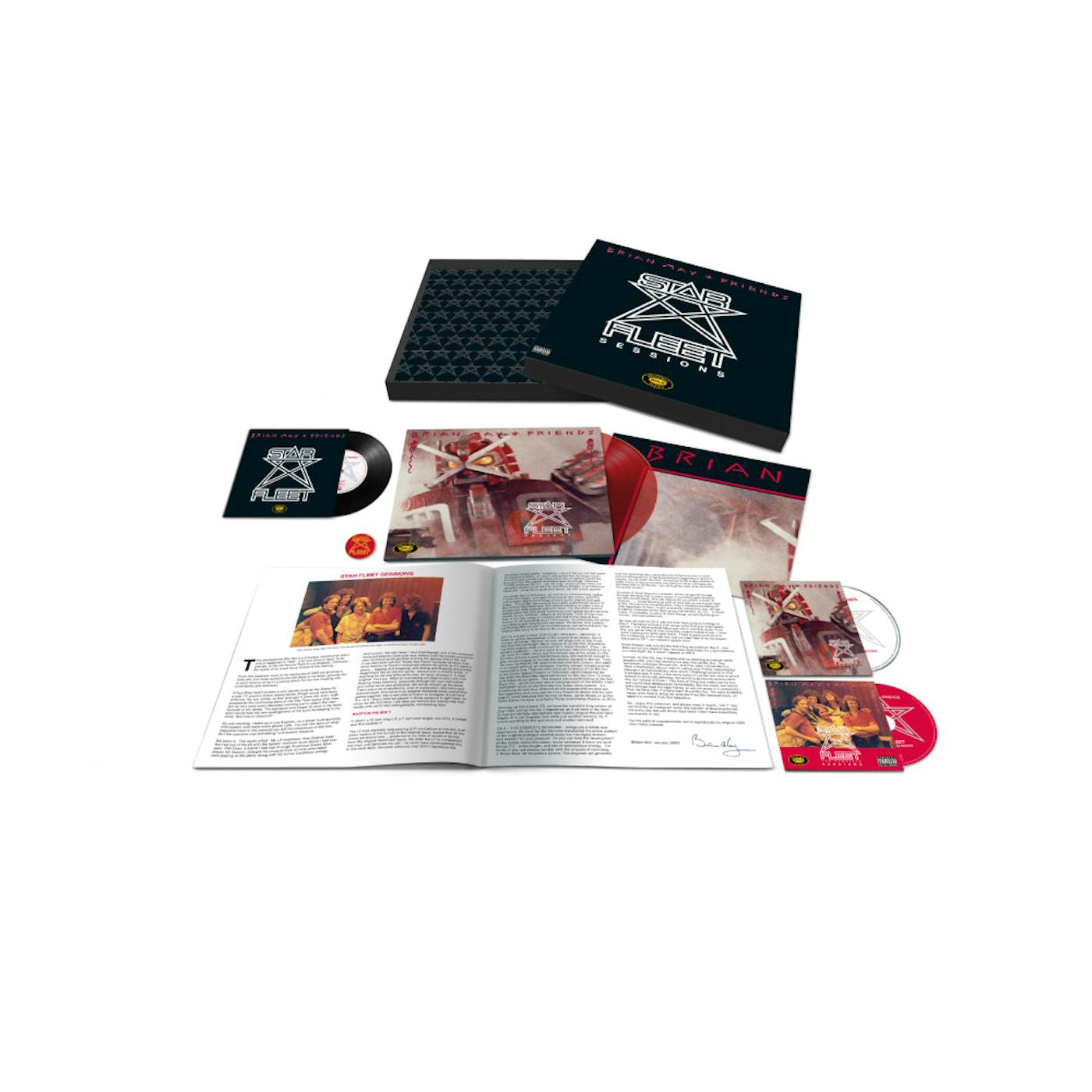 Brian May Star Fleet Sessions (40th Anniversary) [Red LP/2 CD/7" Single Boxset]