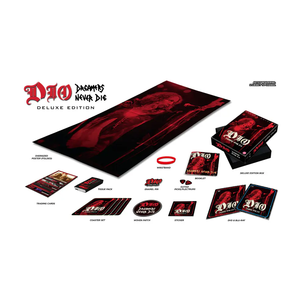 Dio Dreamers Never Die (Deluxe Edition) (DVD + Blu-Ray)