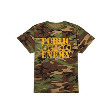 Public Enemy CAMO T-SHIRT