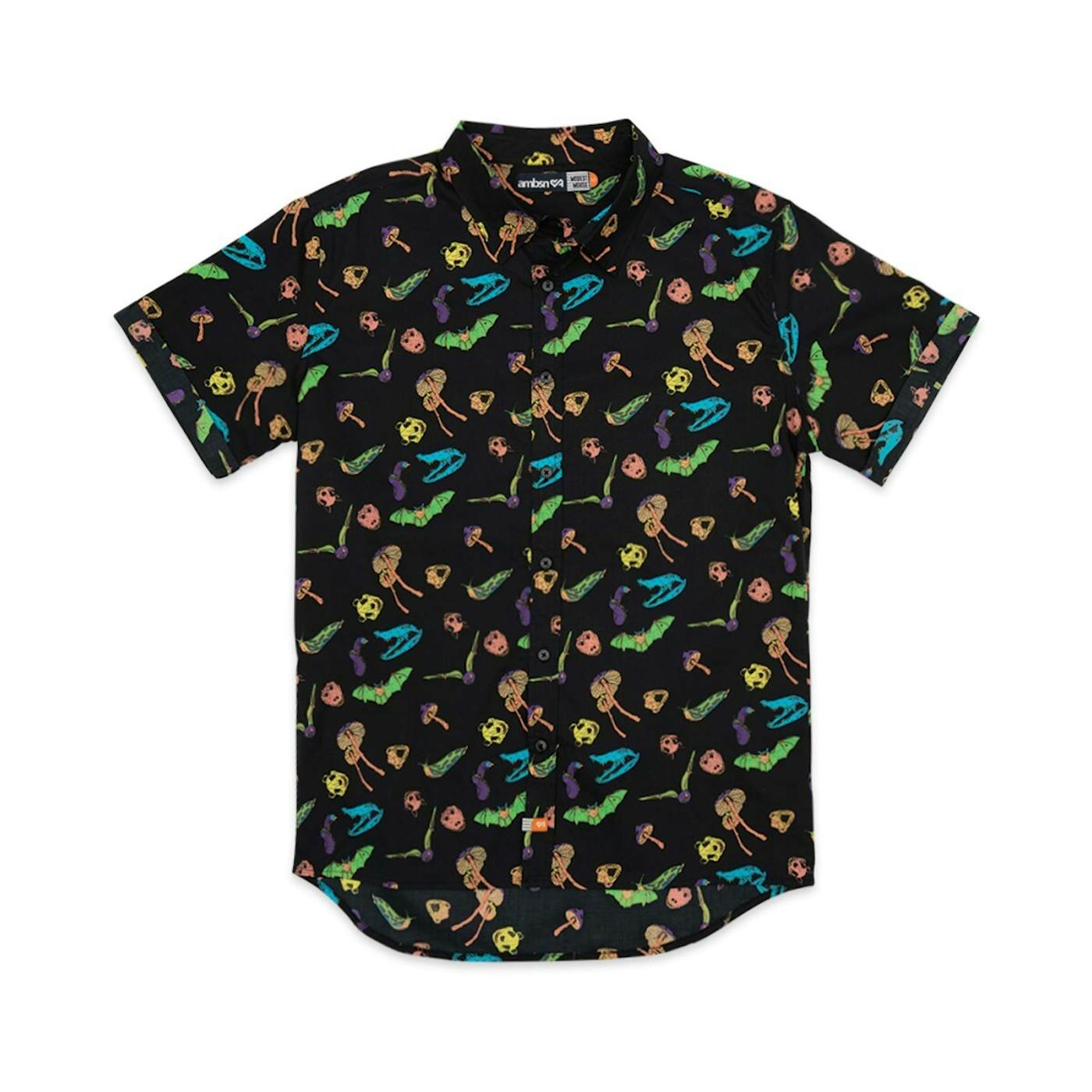 Modest Mouse Critters Woven Button Up