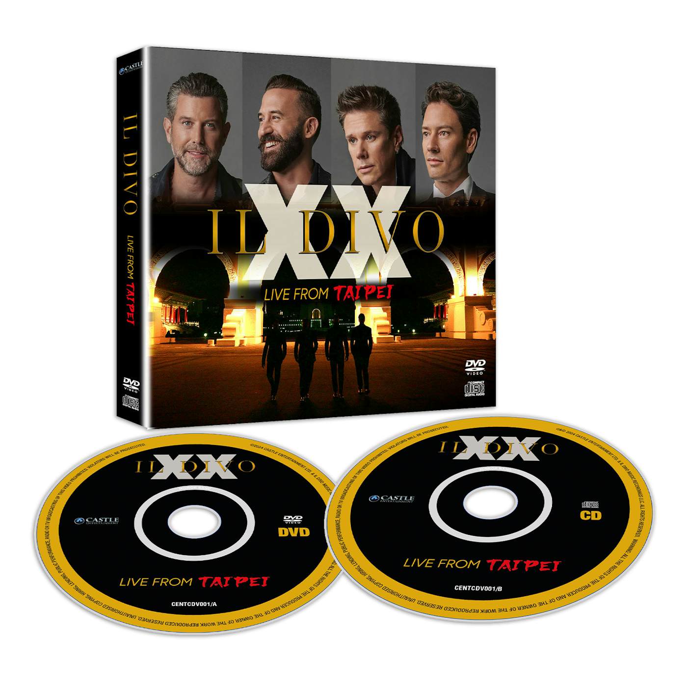 Il Divo XX Live from Taipei (CD/DVD)