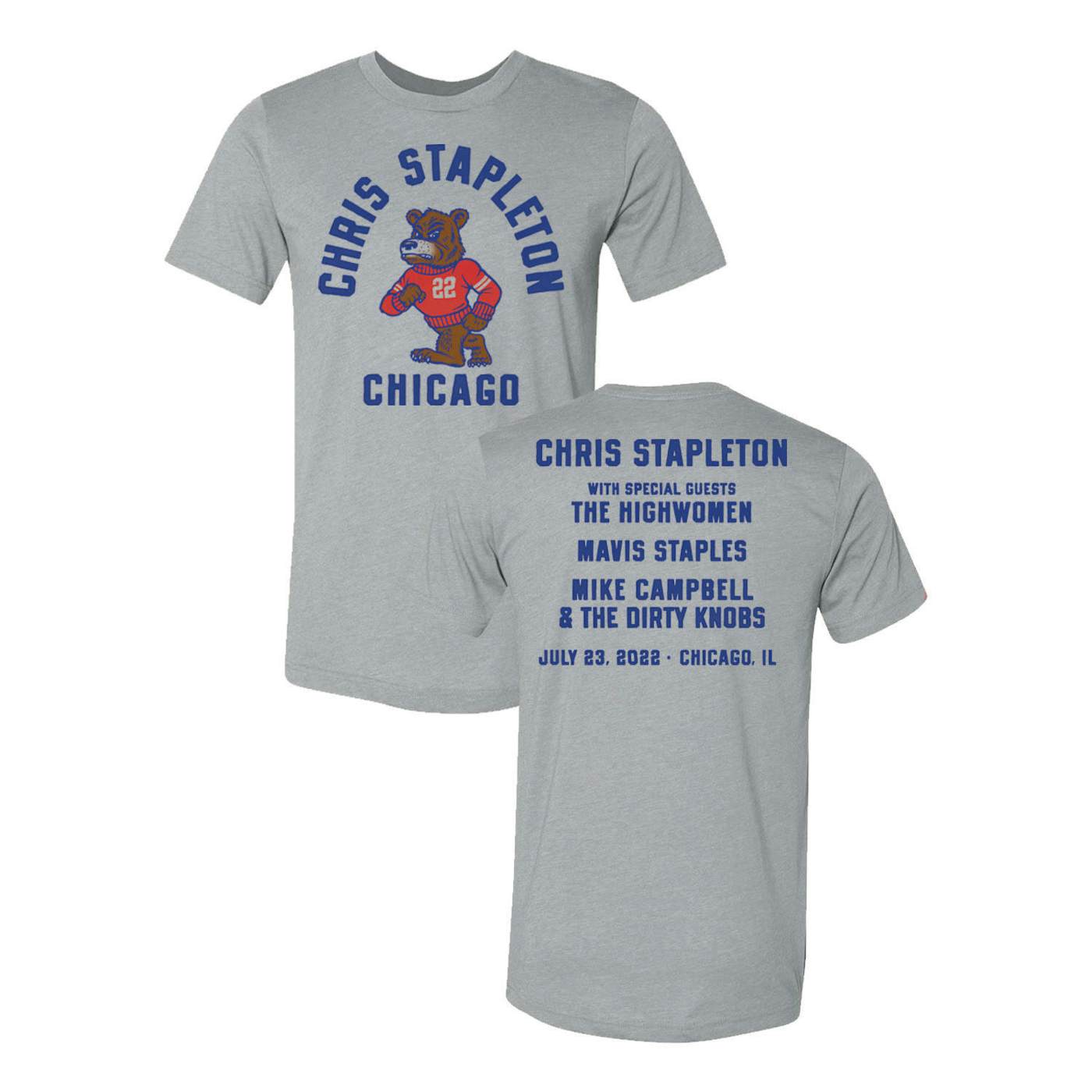 Chris Stapleton Chicago Mascot Event Tee