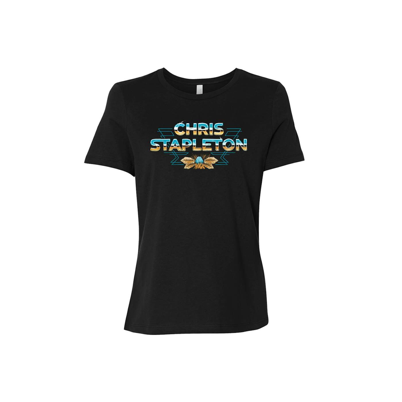 Chris Stapleton Women's Chrome Feather Tee