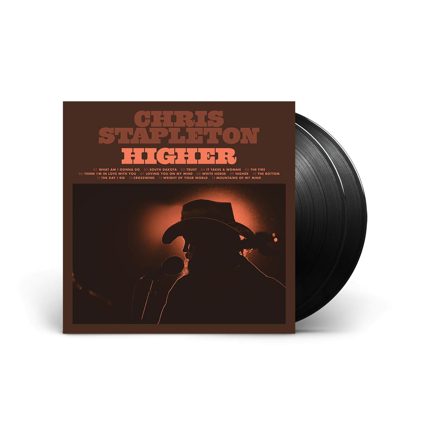 Chris Stapleton Higher Black Vinyl - 2 LP