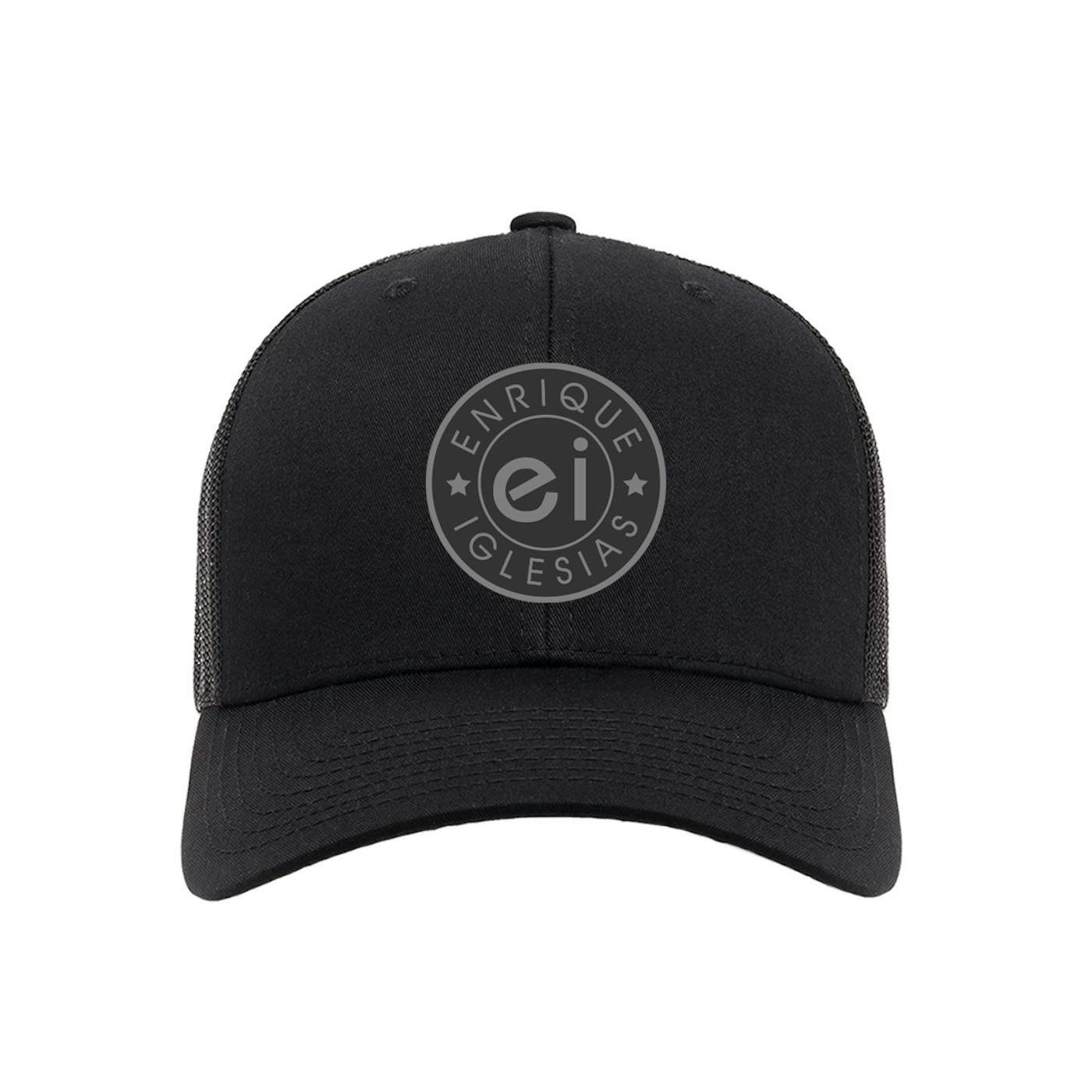 Enrique Iglesias EI Logo Trucker Hat - Black