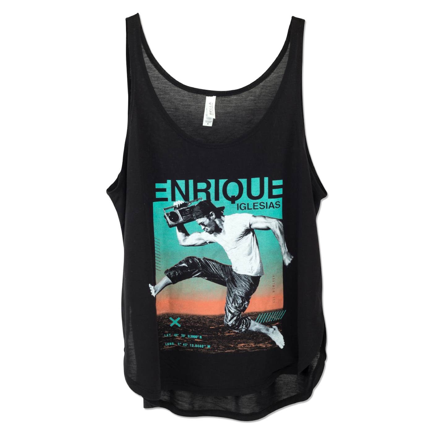 Enrique Iglesias Ladies Radio Tank