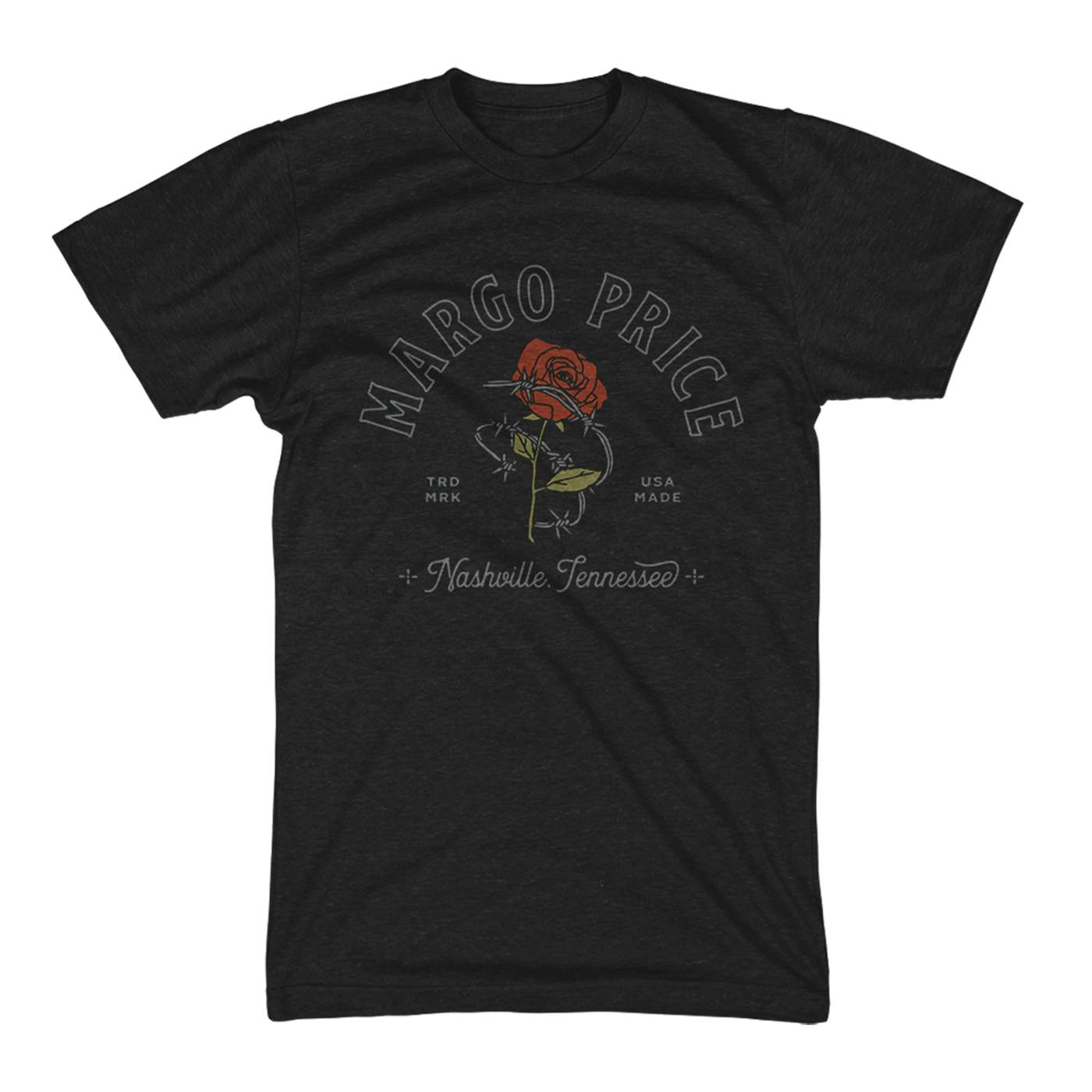 Margo Price Barb Wire Rose T-Shirt
