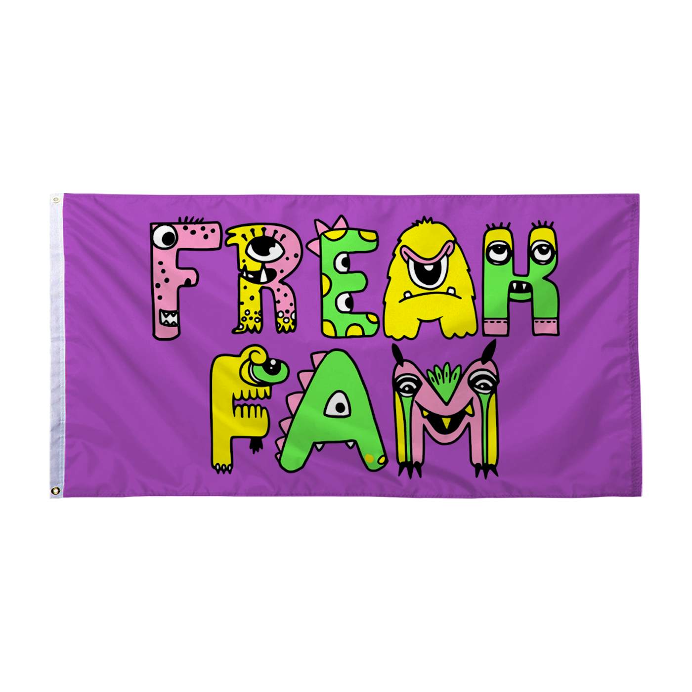 Sofi Tukker Freak Fam Flag - Purple