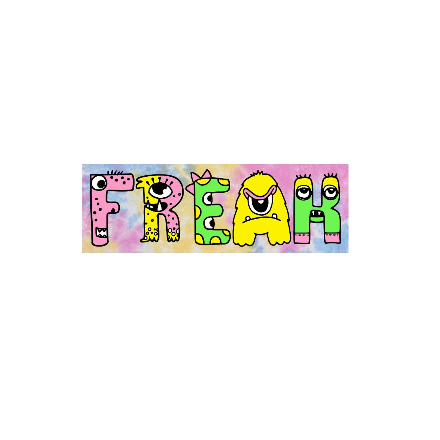 Sofi Tukker Freak Fam Rectangle Sticker