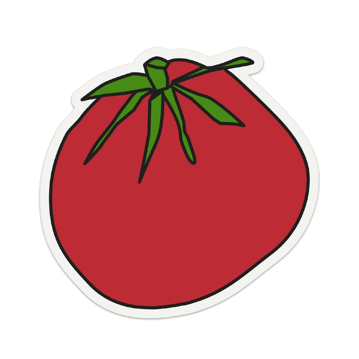 Bleachers 8" Tomato Sticker