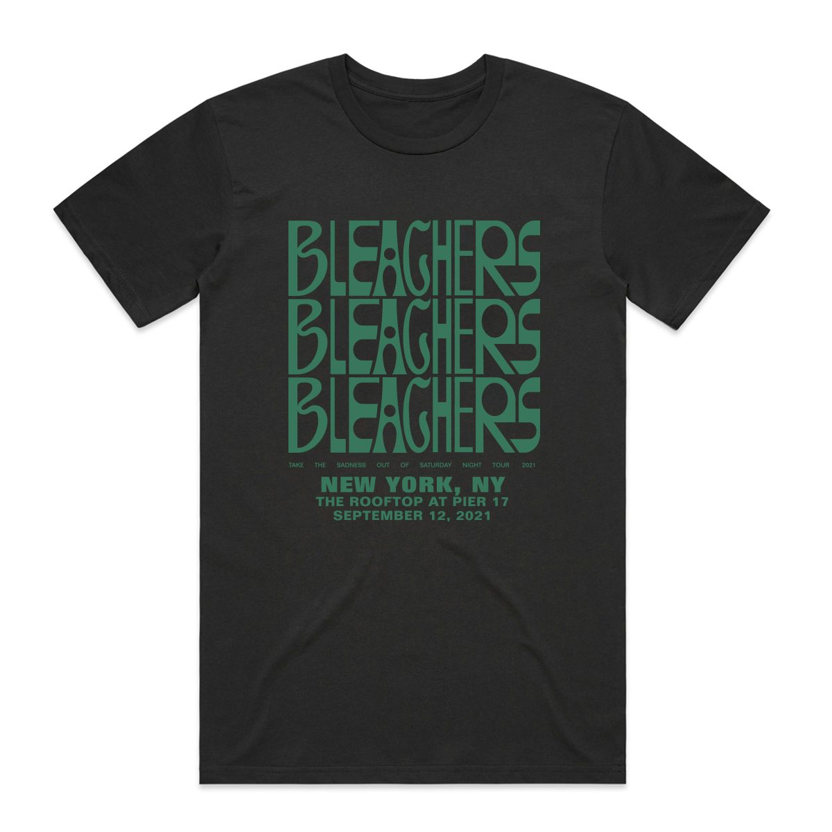 Bleachers 2021 TOUR CITY TSHIRTS (LIMITED EDITION)