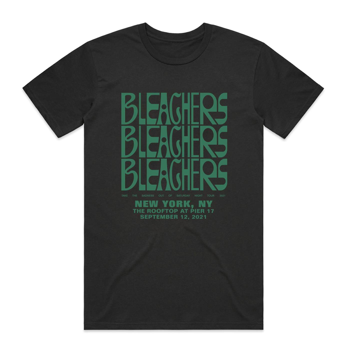 Bleachers 2021 TOUR CITY T-SHIRTS  (LIMITED EDITION)