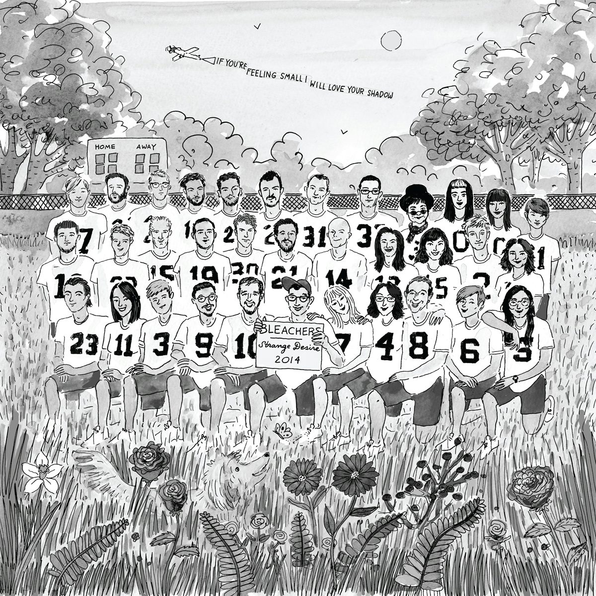 Bleachers Strange Desire LP (Pressing 1) (Vinyl)