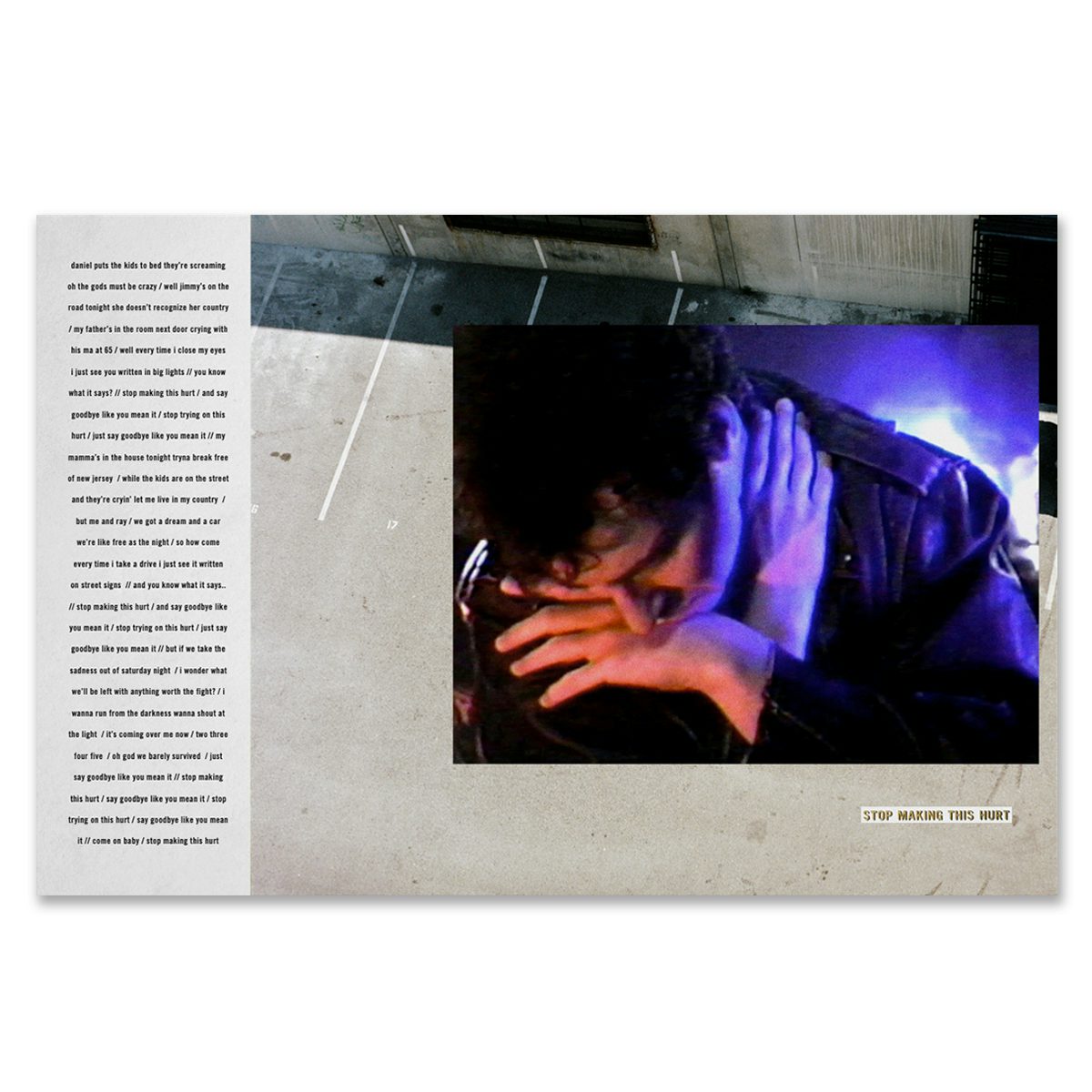 Bleachers Take The Sadness Out Of Saturday Night Lp Webstore Exclusive Cadillac Cover Vinyl