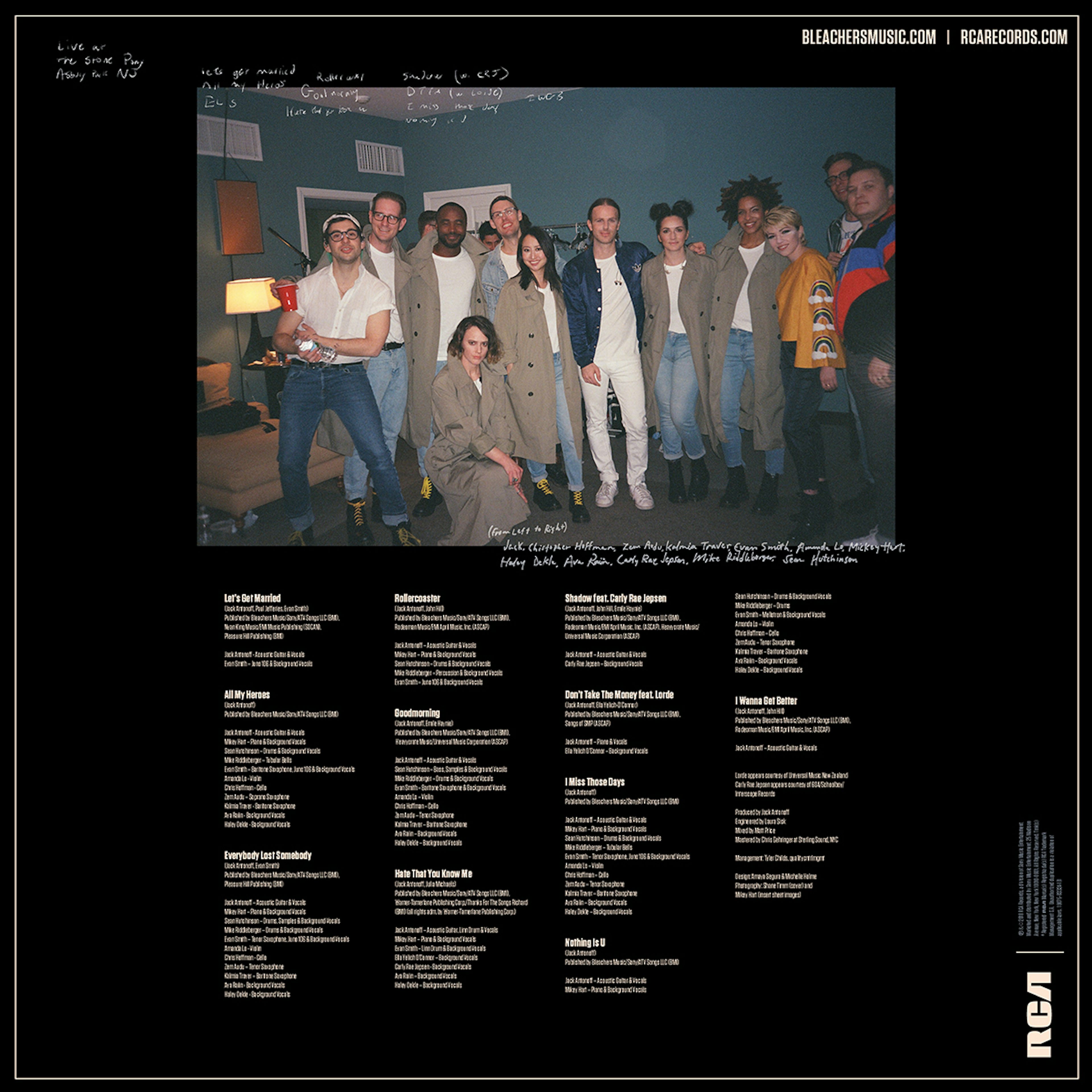 Bleachers MTV Unplugged LP (Vinyl)