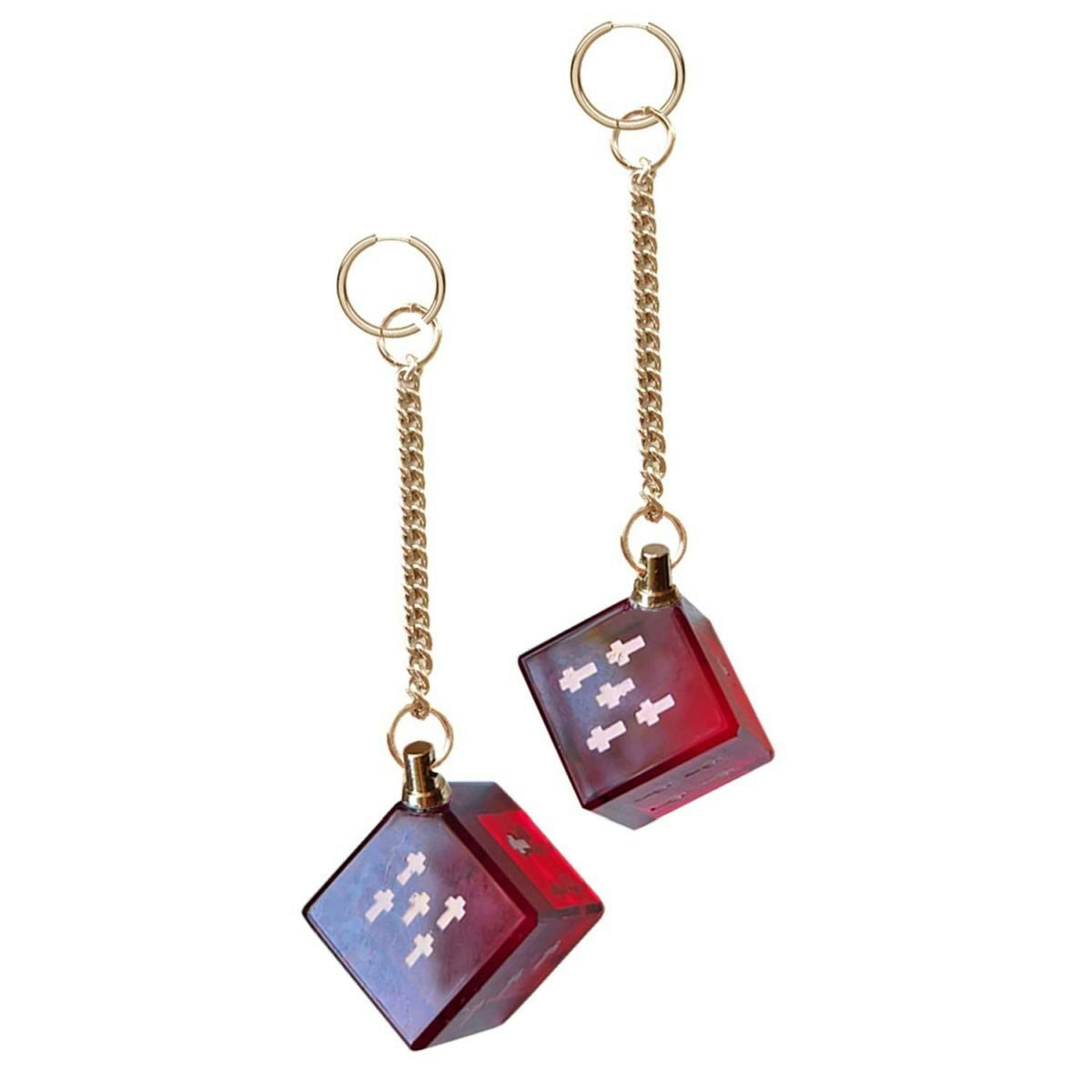 Rainbow Kitten Surprise Limited Edition Etched Glass "Fever Pitch" Dice