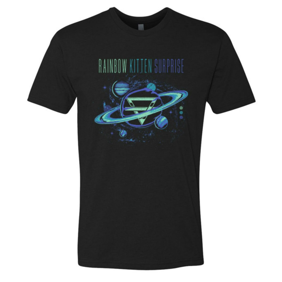 Rainbow Kitten Surprise Tour Tee Fall 2018 SMALL ONLY