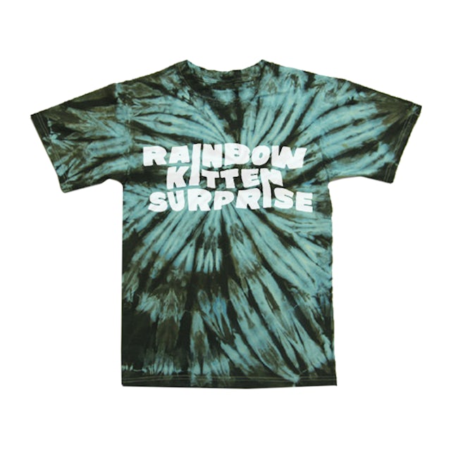 Rainbow Kitten Surprise Blue Tie Dye