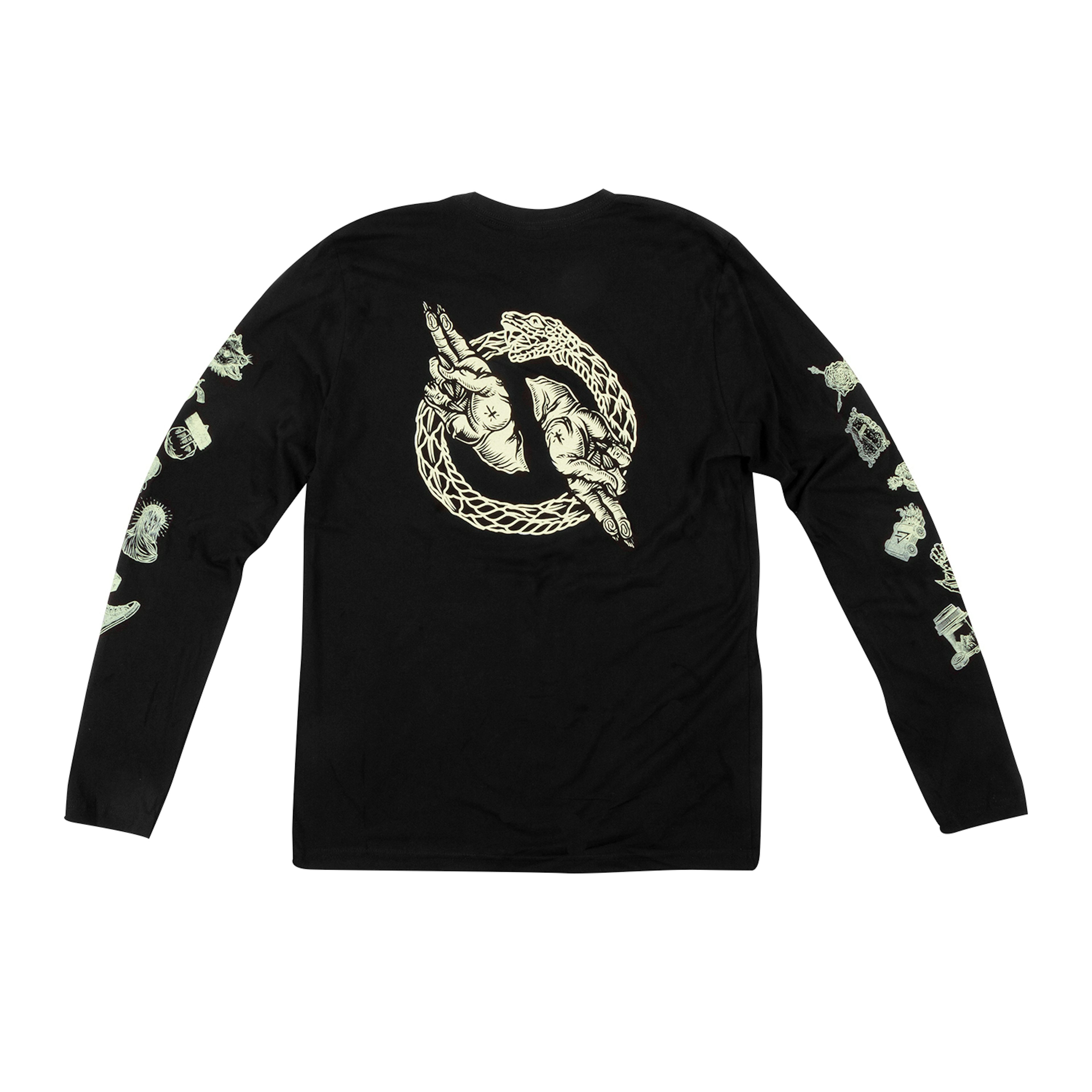 Rainbow Kitten Surprise "Tatted Out" Heavy Metal Long Sleeve Tee