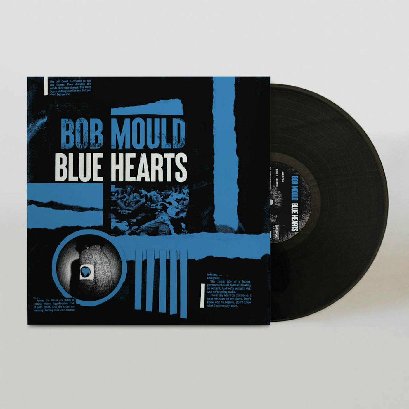 Bob Mould Blue Hearts LP - Black (Vinyl)