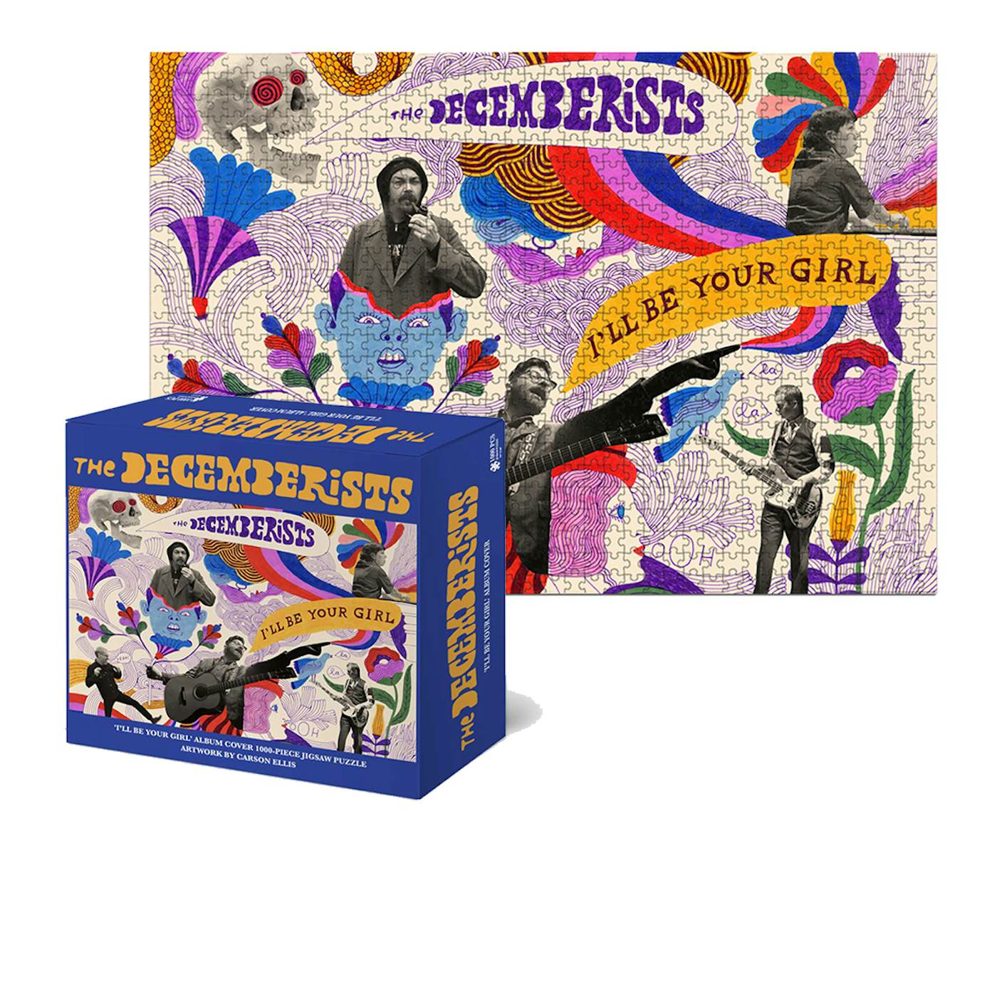 The Decemberists I'll Be Your Girl Album Cover Puzzle
