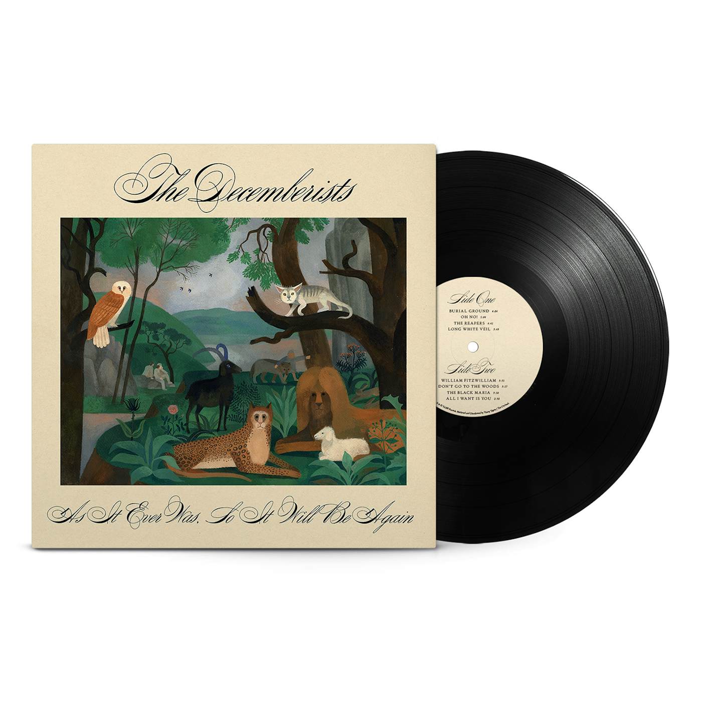 The Decemberists As It Ever Was, So It Will Be Again Standard Black 2LP