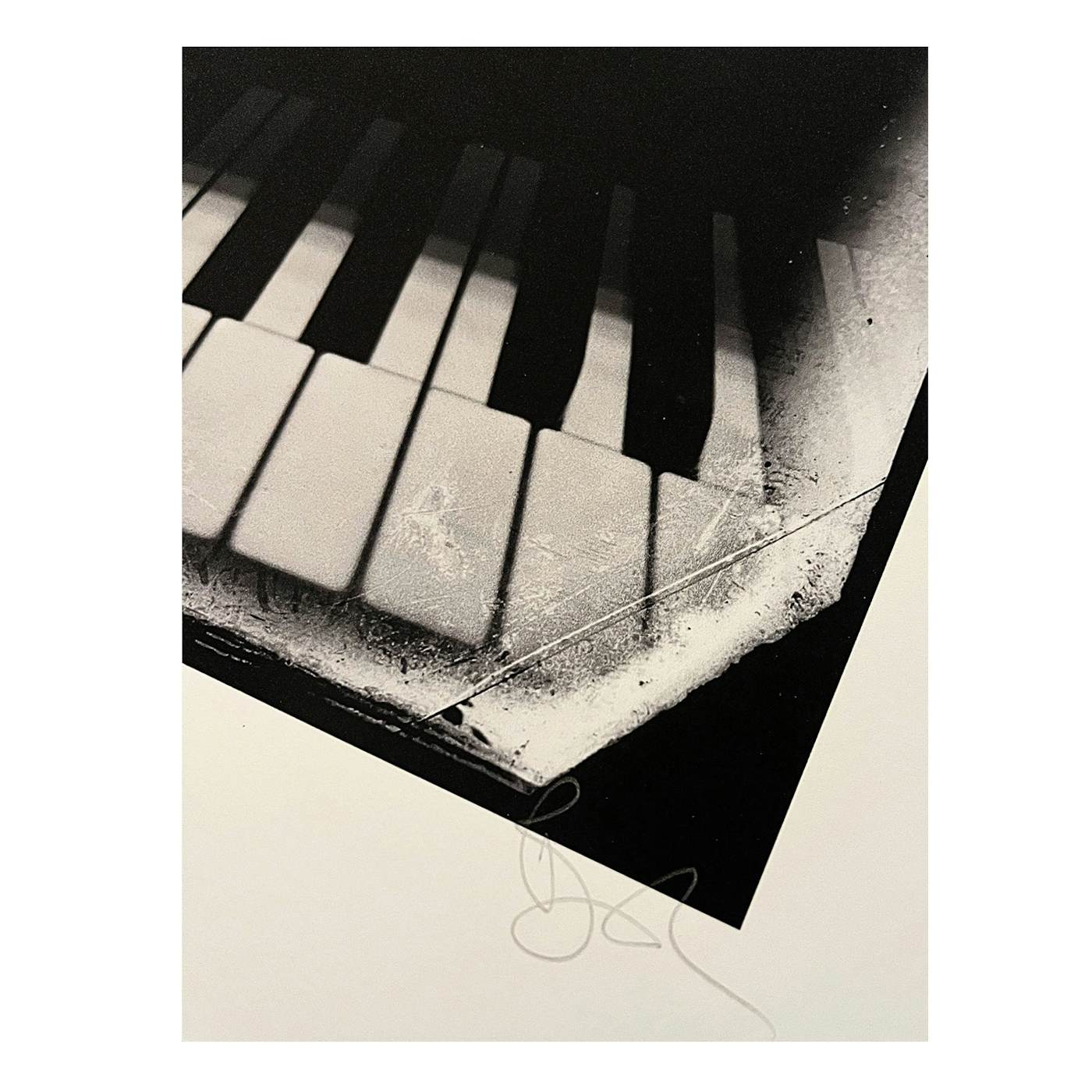 The Luckiest  Signed B/W archival print by Ben Folds