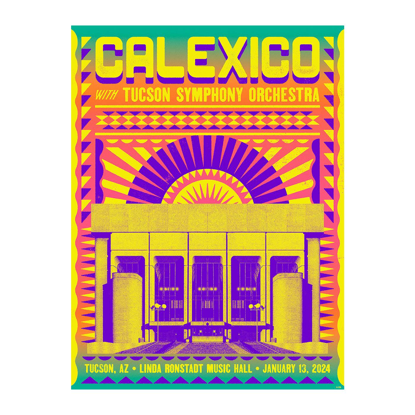 Calexico with the Tucson Symphony Orchestra Poster