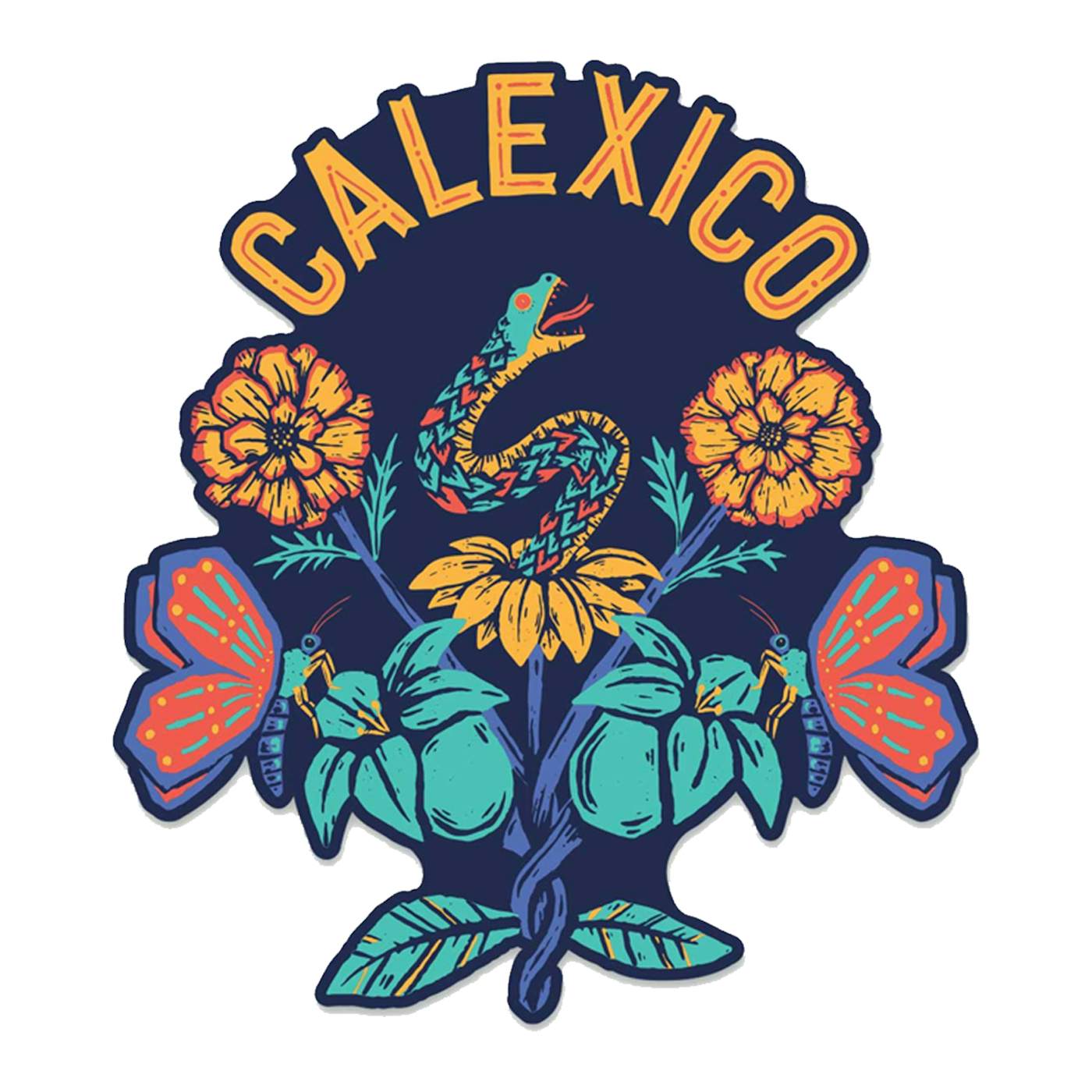 Calexico Snake Sticker