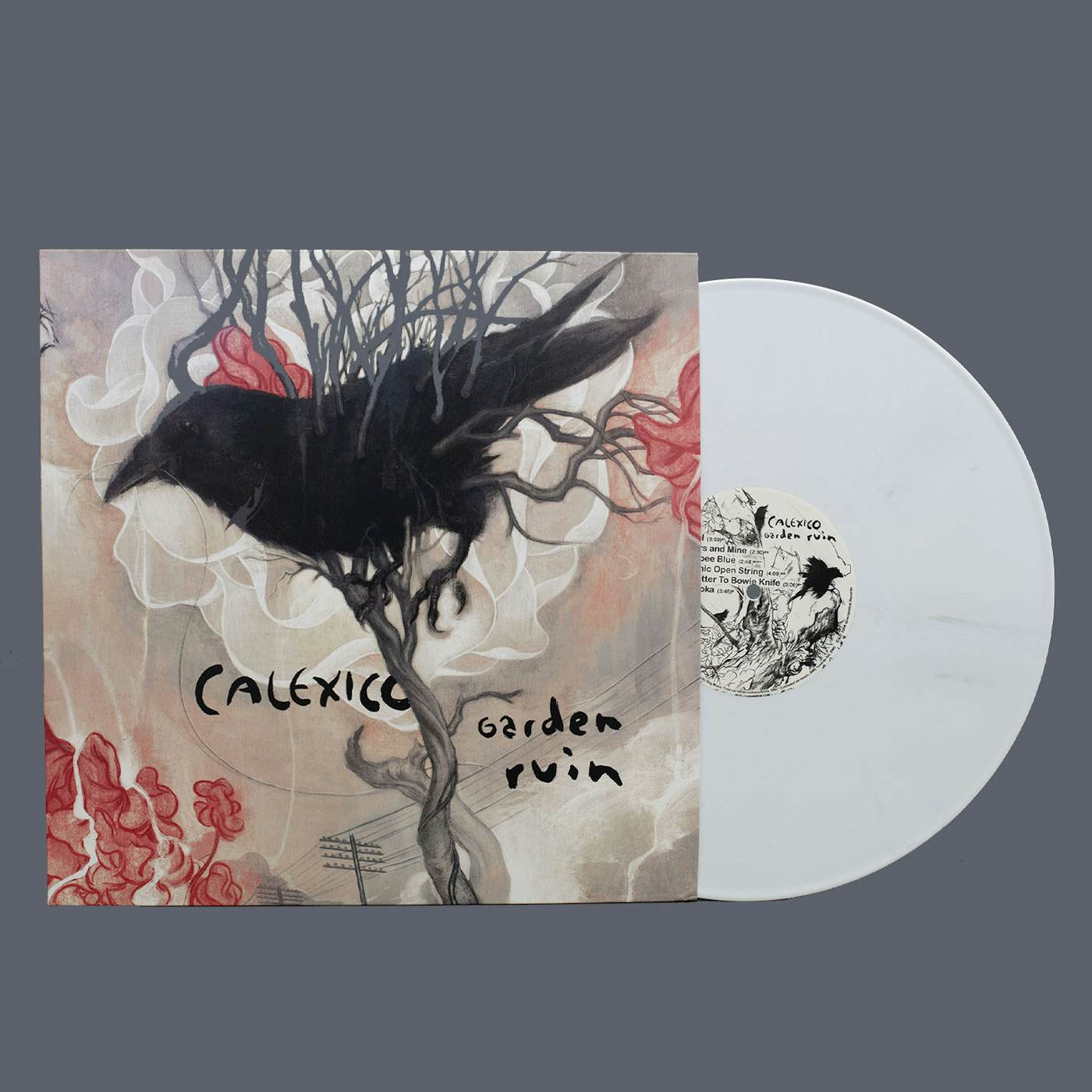 Calexico Garden Ruin Limited Edition White & Silver Marbled Vinyl