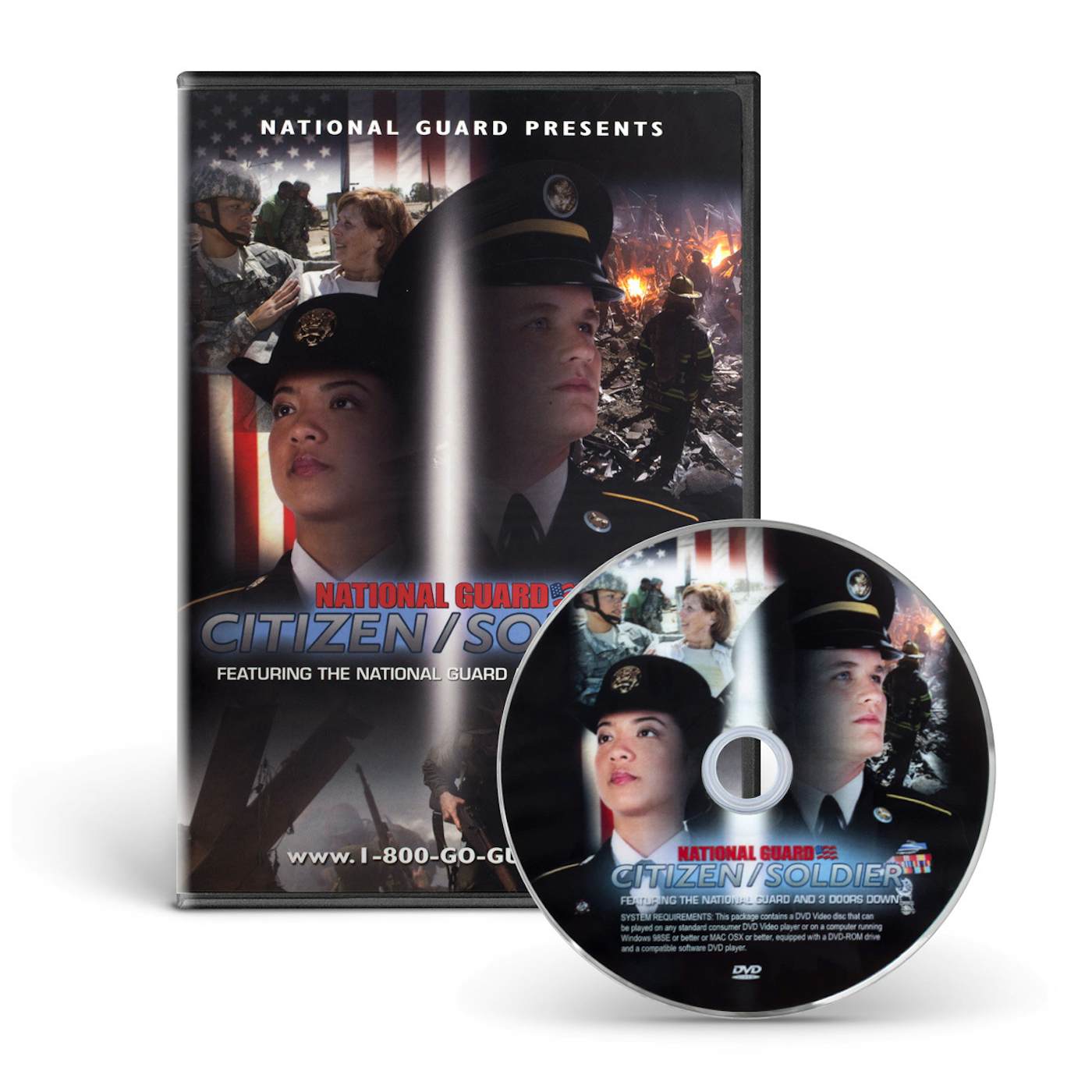 3 Doors Down National Guard "Citizen Soldier" DVD