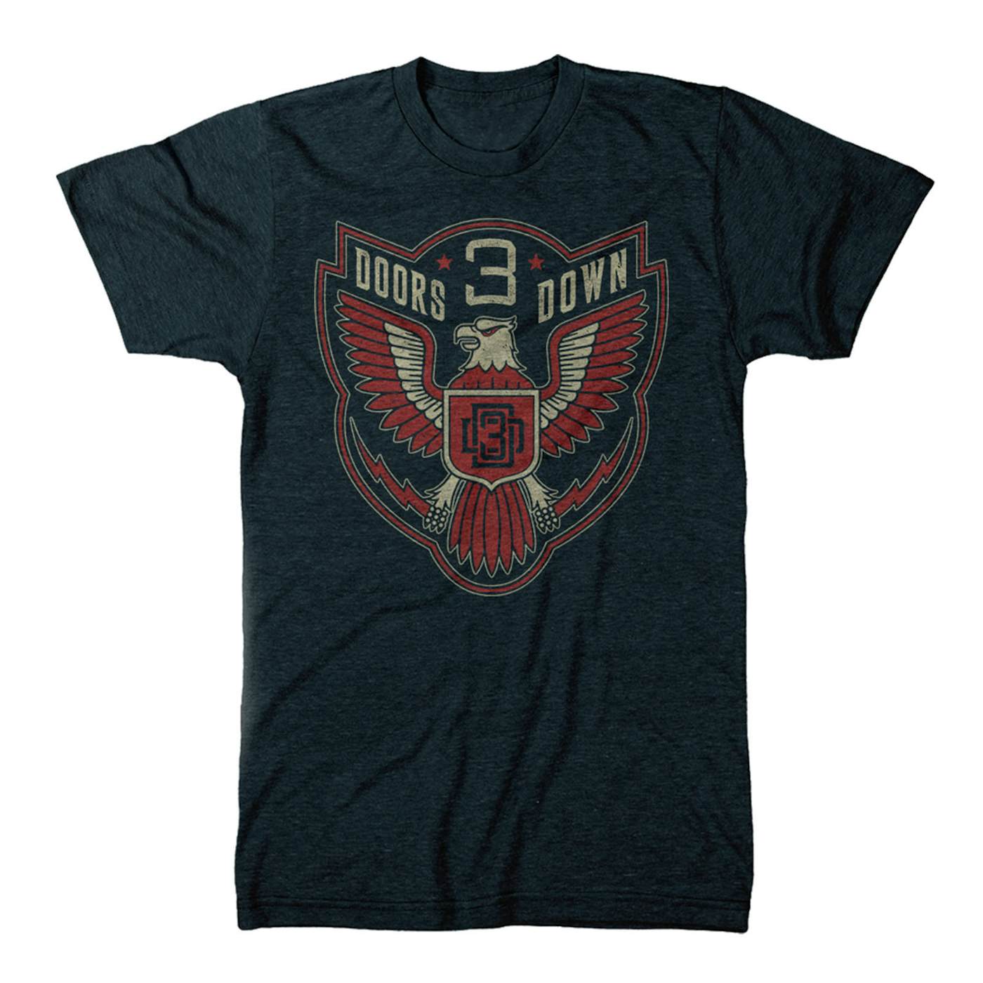 3 Doors Down Eagle Emblem T-Shirt