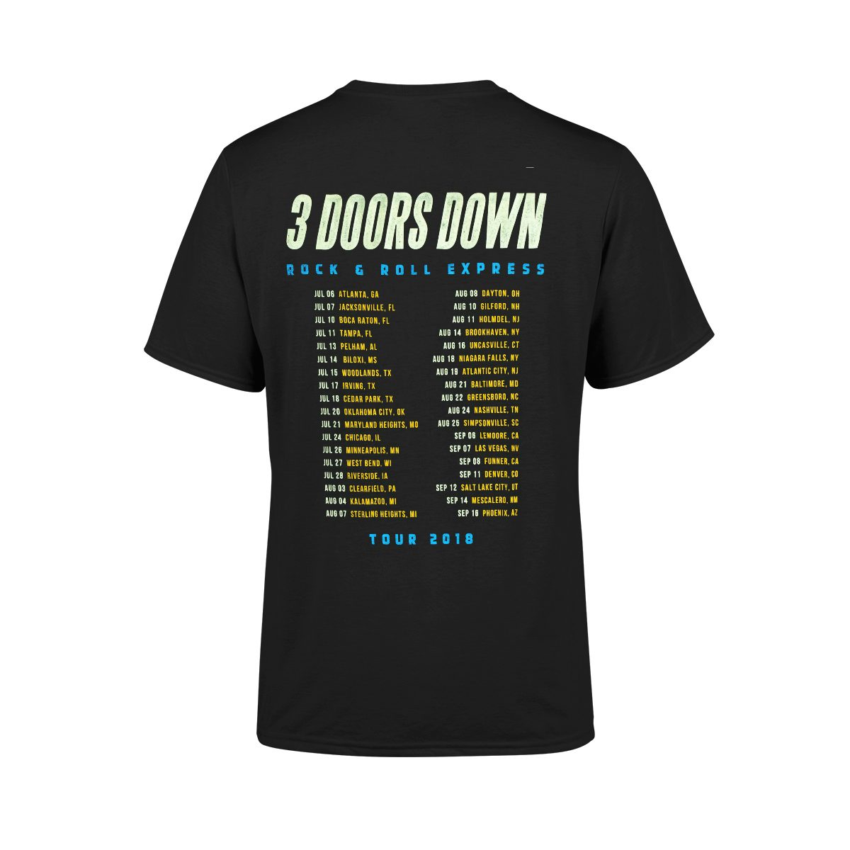 3 doors down t shirt