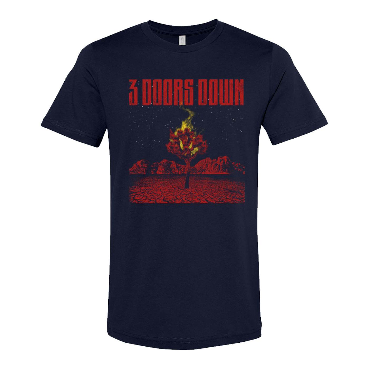 3 Doors Down Burning Bush Tee