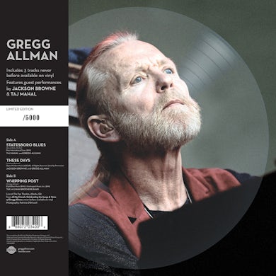 Gregg Allman  Southern Blood Picture Disc