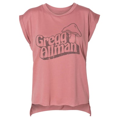 Ladies Gregg Allman Mushroom Muscle T-Shirt