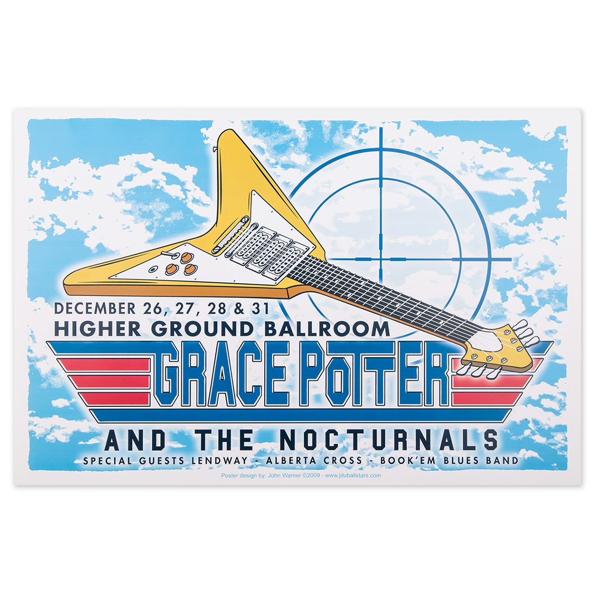 Grace Potter Higher Ground Flying V Poster