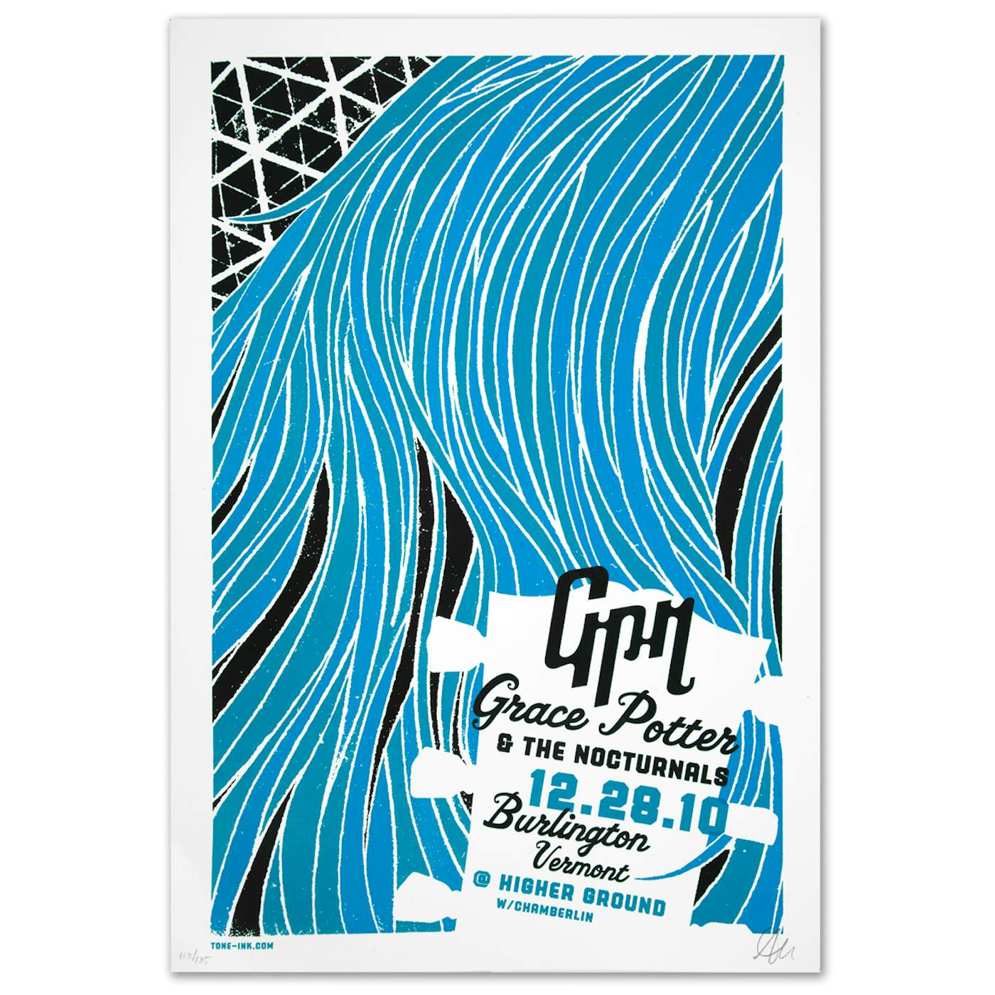 Grace Potter & The Nocturnals Higher Ground Ballroom Poster