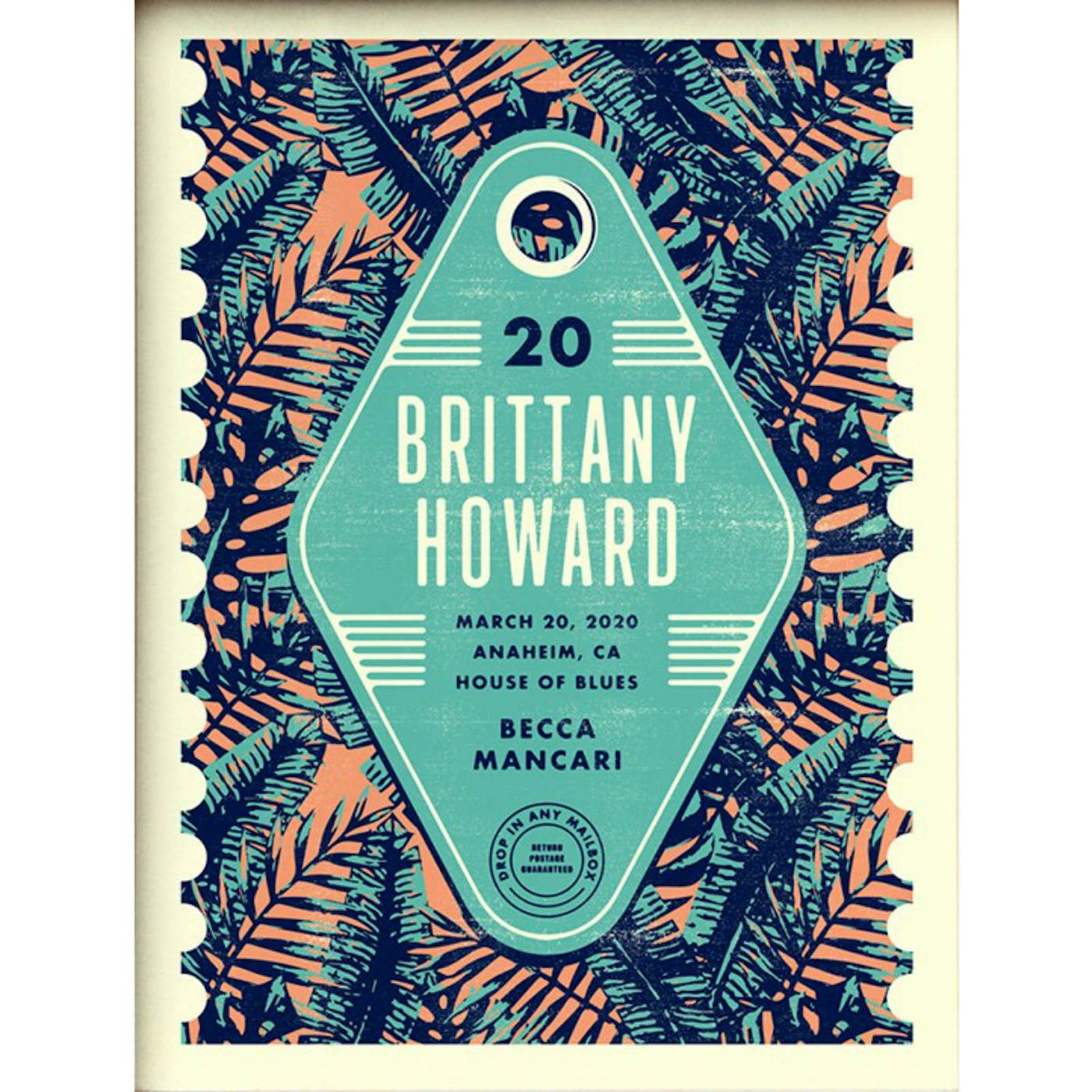 Brittany Howard Anaheim Event Poster