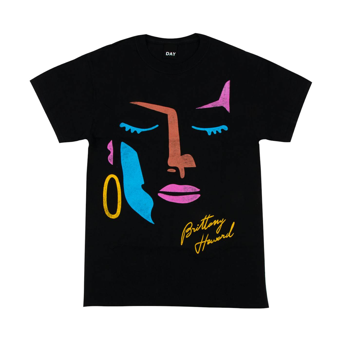 Brittany Howard Brittany Abstract Face Tee