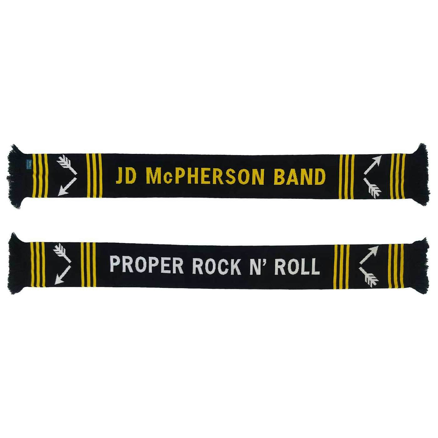 JD McPherson Proper Rock N Roll Scarf Black