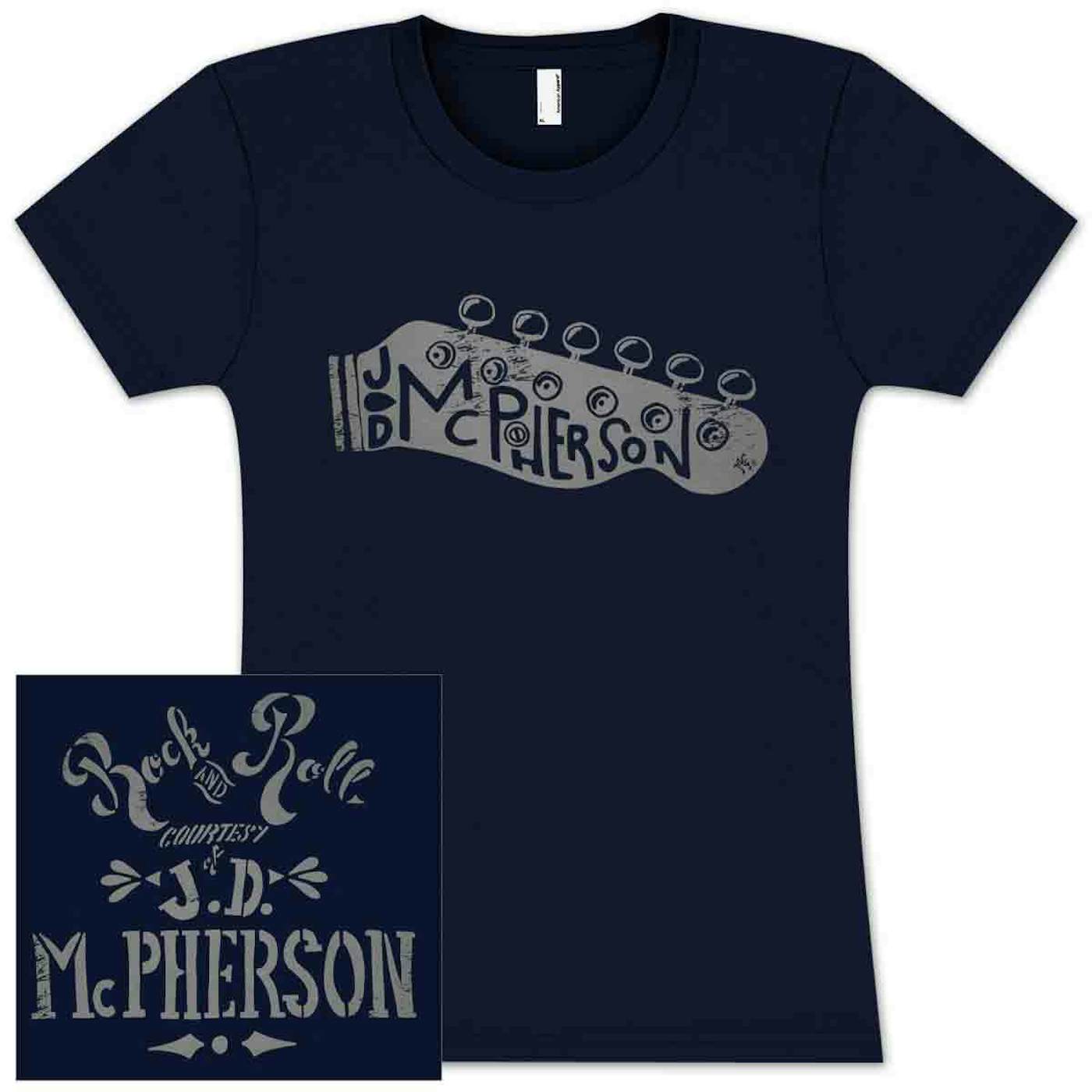 JD McPherson Rock and Roll Ladies T-Shirt