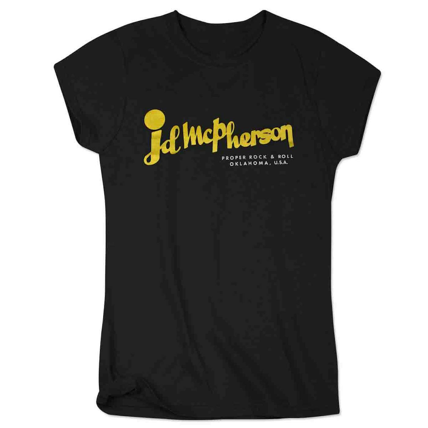JD McPherson Proper Rock N Roll Ladies T-Shirt