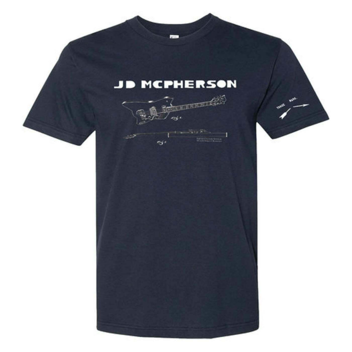 JD McPherson Flat Guitar T-Shirt