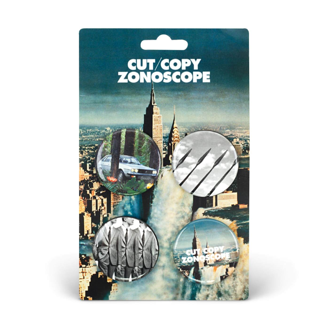 Cut Copy Zonoscope Button Pack